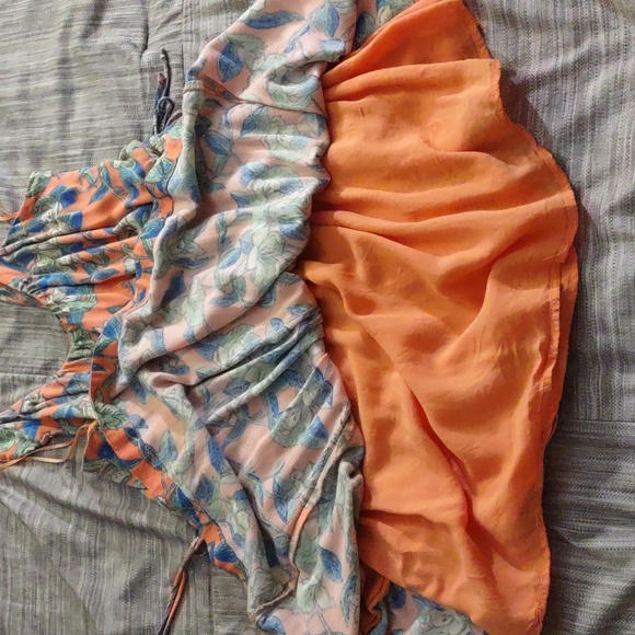 Free People Dear You Floral Mini Dress Size Medium - Picture 8 of 8